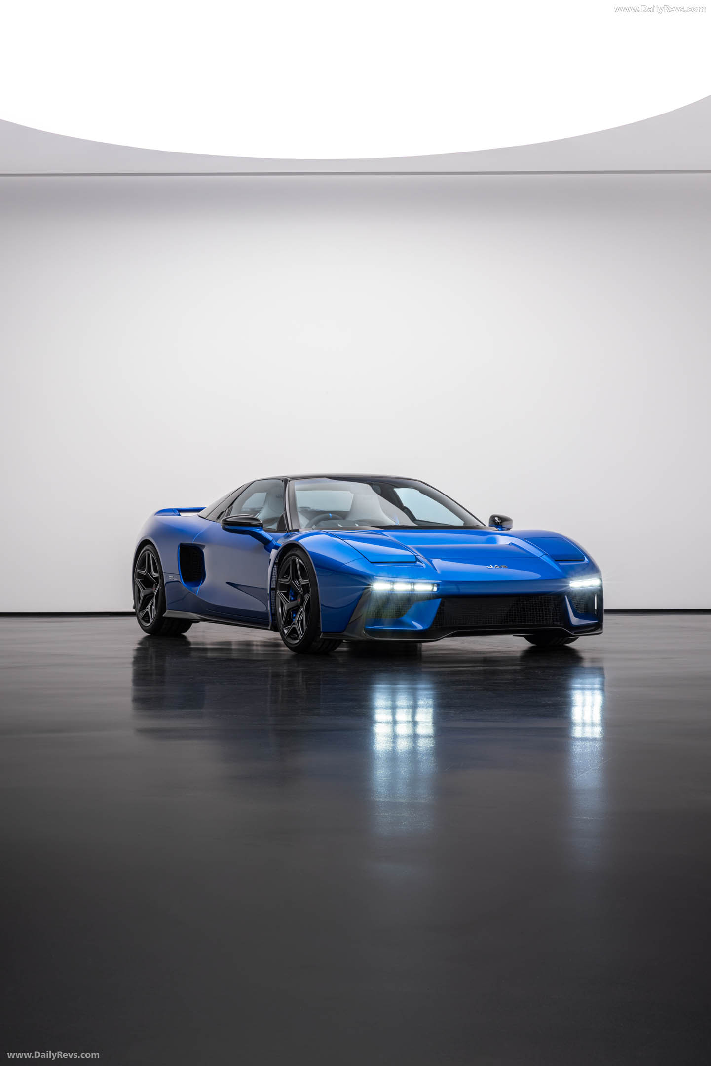 2026 JAS Motorsport Tensei Deep Blue Front View